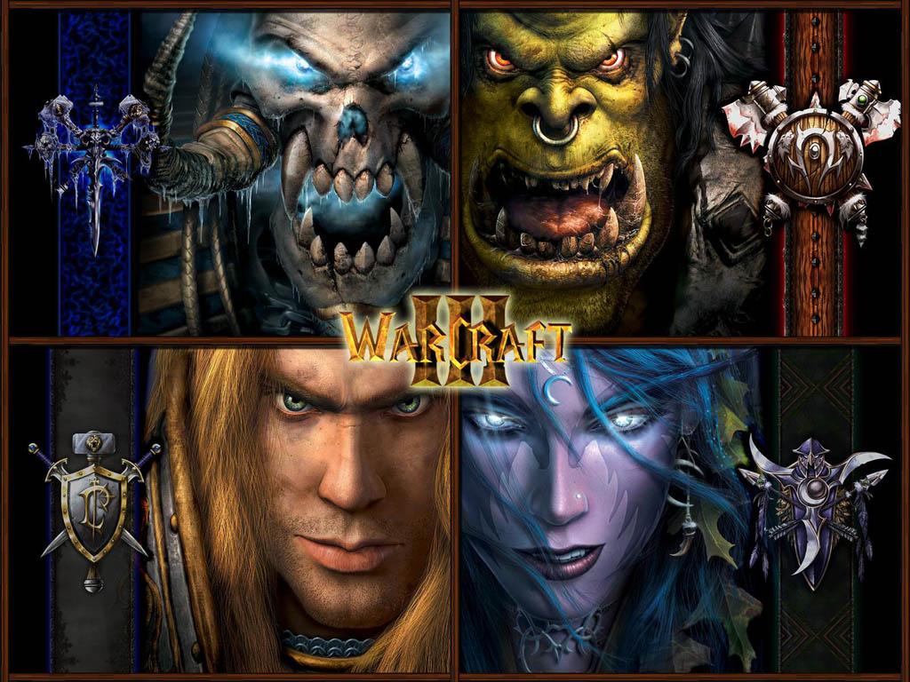 Все 4 расы Warcraft 3